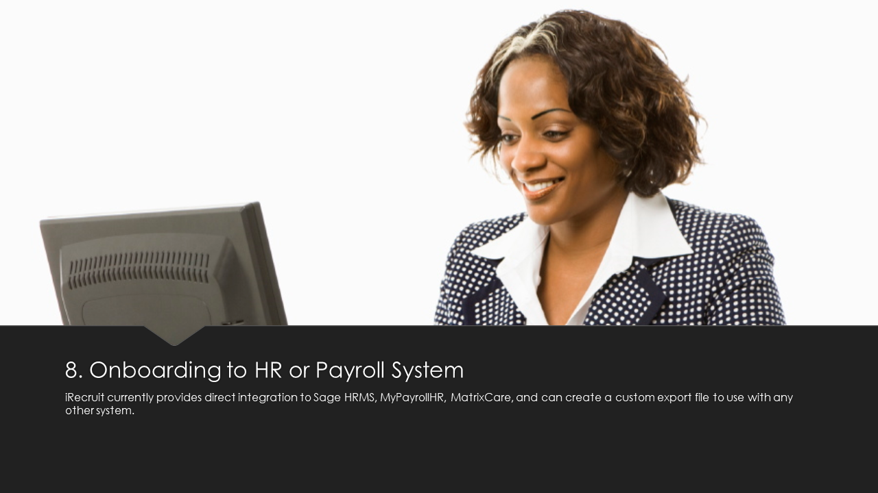 Onboarding to HR or Payroll