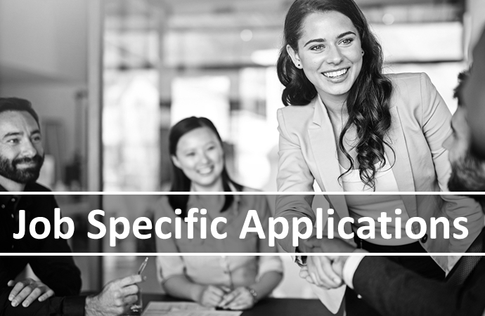 Job Specific Applications-iRecruit
