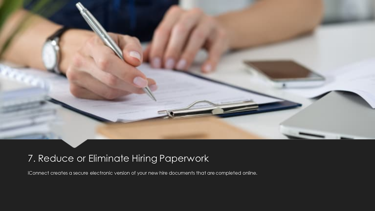 Reduce Hiring Paperwork