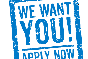we want you apply now